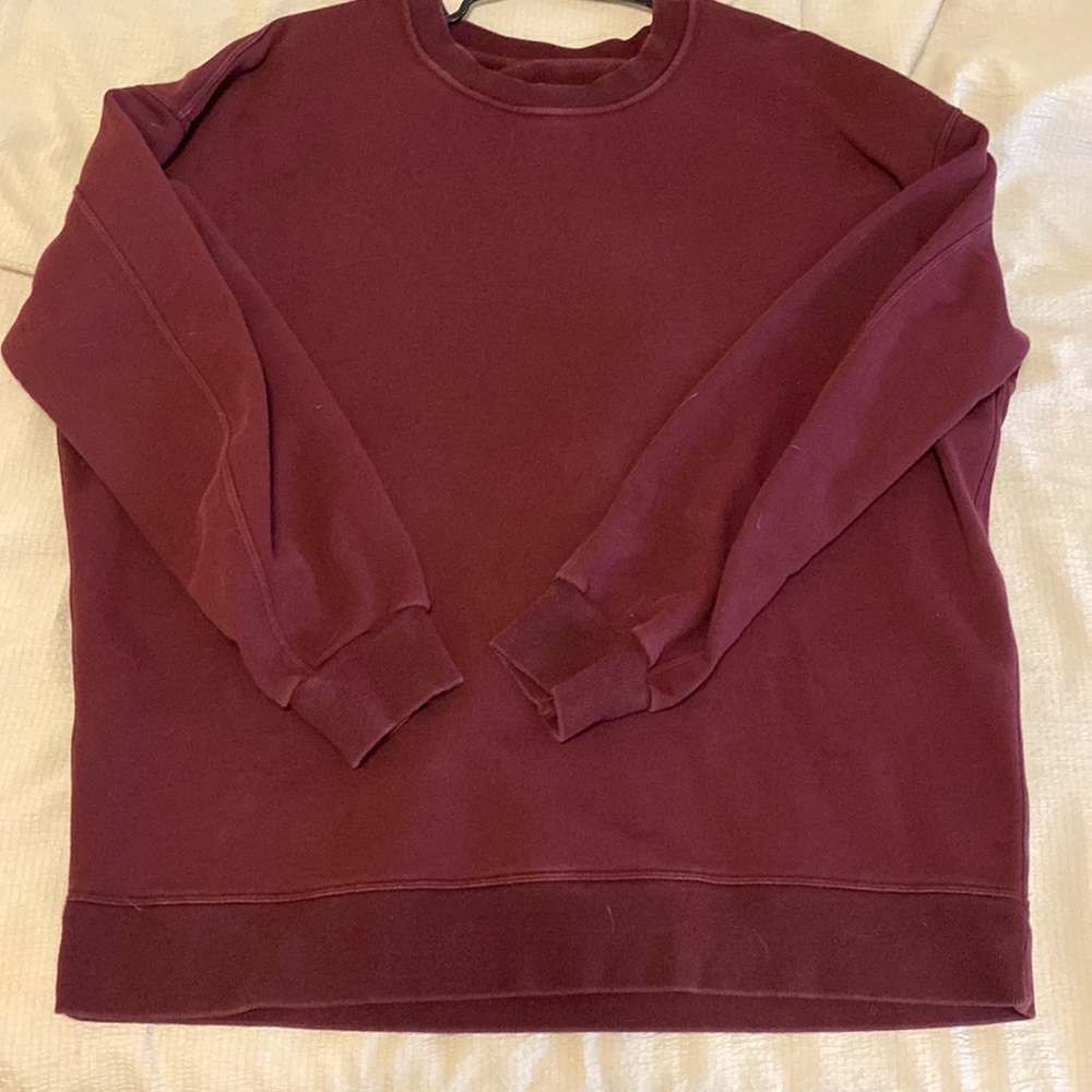 Perfectly oversized crew neck